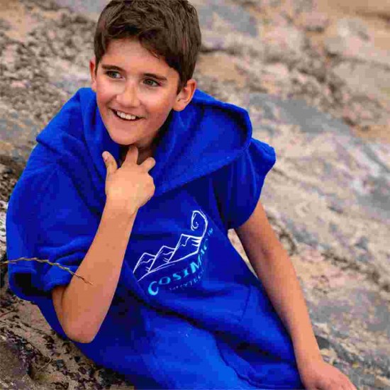 Cosimac Cosi Poncho - Atlantic Blue