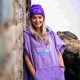 Cosimac Cosi Poncho - Kearney Purple