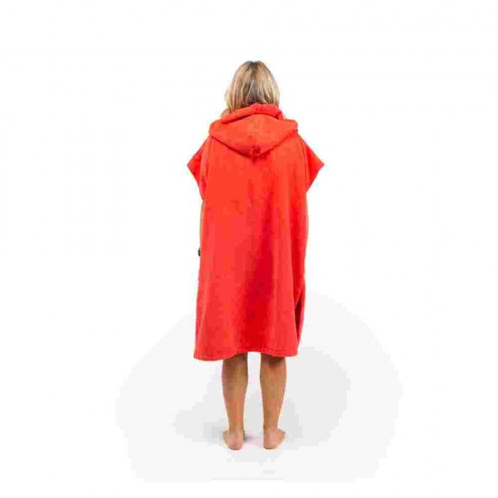 Cosimac Cosi Poncho - Sunset Red