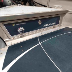 2021  Linder Arkip 460 Package with 50HP Engine, Trailer and Accessories