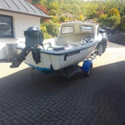 OSM 510 17ft Skellig Fisherman Pre-owned, with engine and trailer