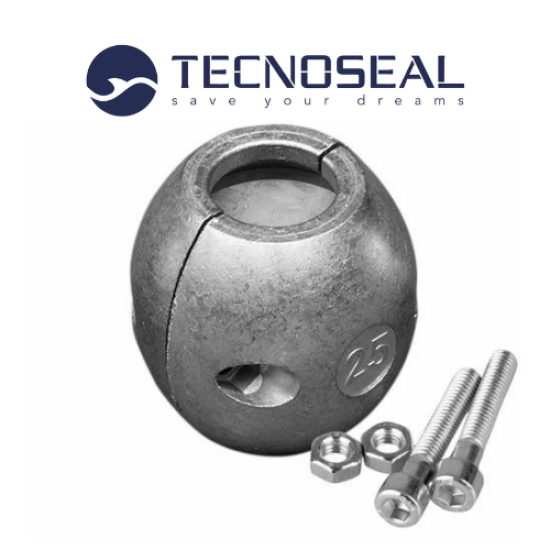 Zinc Shaft Anode Streamlined 38mm