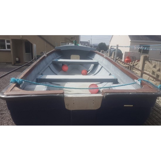 OSM 510F 17ft Skellig Fisherman Pre-owner, with engine and trailer