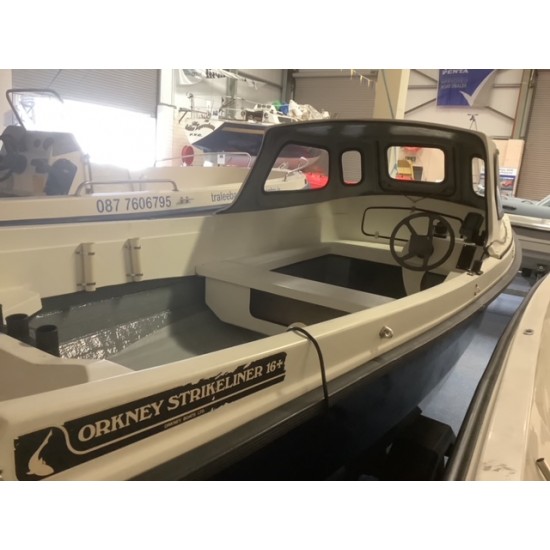 Orkney Strikeliner 16' with cuddy, console, compass, fishfinder & Trailer Orkney Strikeliner 16' with cuddy, console, compass, fishfinder & Trailer