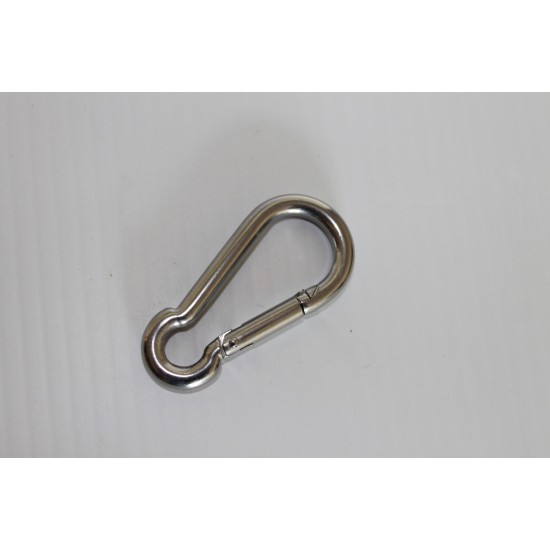 Carbine hook, AISI 316 5mm to 10mm