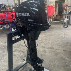 PRE OWNED Tohatsu 20HP Electric start, Tiller control, Long Shaft