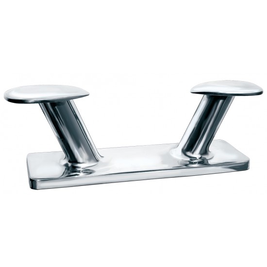 Cleat Raked Mushroom shaped bollard Cleat, AISI 216 Cleat Raked Mushroom shaped bollard Cleat, AISI 216