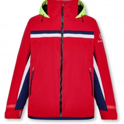 Henri-Lloyd Men's Sail Jacket ICE/RED/NAVY BLUE