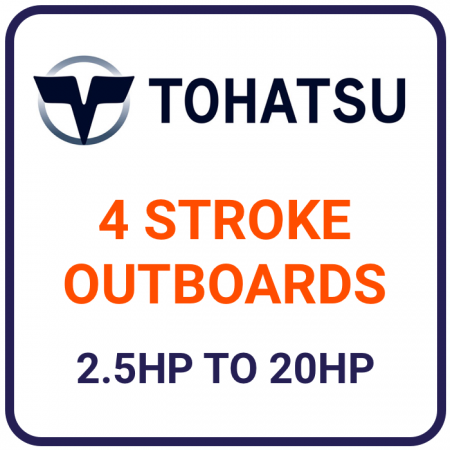 Tohatsu 4 Stroke 2.5HP to 20HP