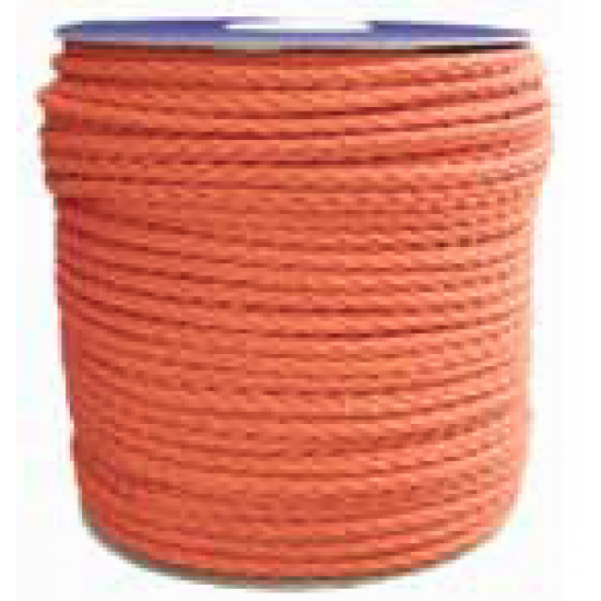 Orange Floating Rope, 6mm or 8mm