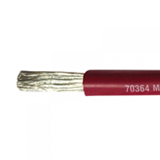 Marine Cable, Single core, Tinned, 1 x 1.5mm², Black or Red, per meter