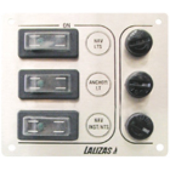 Switch Panel ''Sp3 Ultra'', 3 waterproof switches