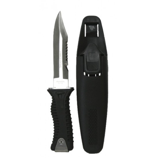 Stainless Steel Diving Knife, 'Discovery', 14.3cm Blade