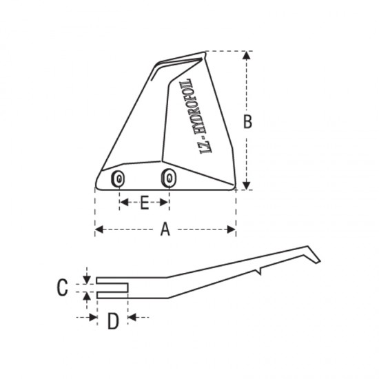 Hydrofoil for Outboards from 4hp to 50hp