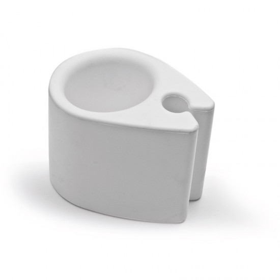 OCEAN Clip on Can Holder, White, 13cm X 9cm X 10cm