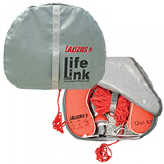 Horseshoe Lifebuoy "Quick RD" 142N, Orange Set, c/w light, 30m rope, case