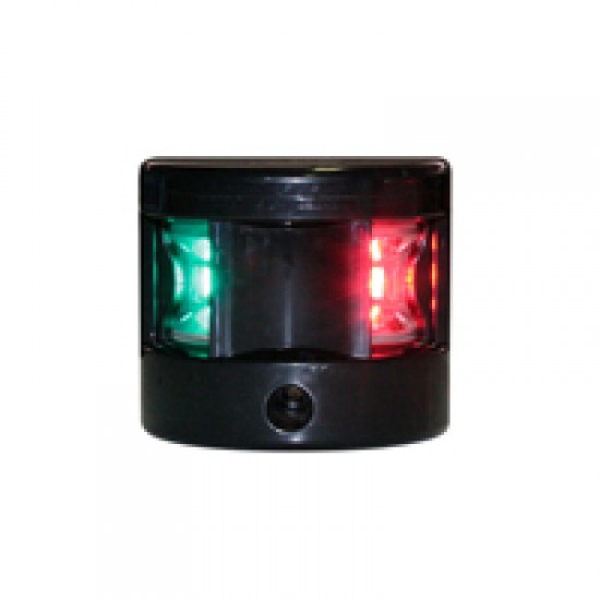 Navigation light Bi-colour, LED FOS 12, (black housing)