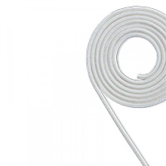 Engine Starter Rope, polyester, Diam. 4mm,  white