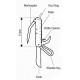 SkipperMate Knife, Stainless Steel, Length: 11cm SkipperMate Knife, Stainless Steel, Length: 11cm