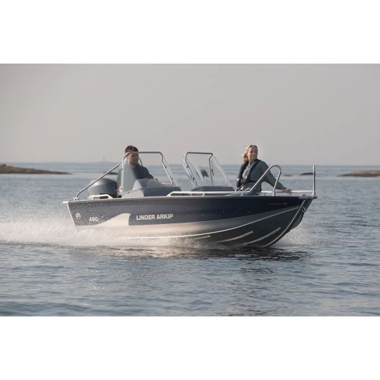 Linder Arkip 460 with Garmin 9" GPS with Pre-rigged Yamaha Linder Arkip 460 with Garmin 9" GPS with Pre-rigged Yamaha