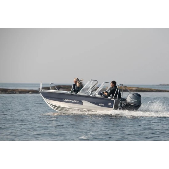 Linder Arkip 460 with Garmin 9" GPS with Pre-rigged Yamaha Linder Arkip 460 with Garmin 9" GPS with Pre-rigged Yamaha