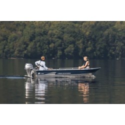 Linder Sportsman 400 Demo Boat Package, inc. Suzuki 20HP Engine and Trailer