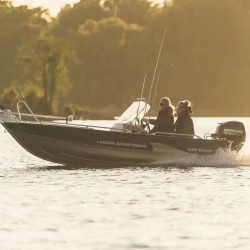 Linder Sportsman 445 CATCH, with Garmin 9" GPS