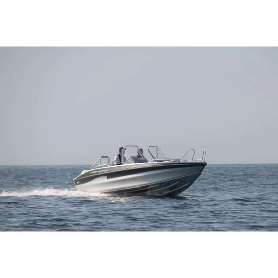 Linder Arkip 530 BR with Garmin 9" GPS with Pre-rigged Yamaha