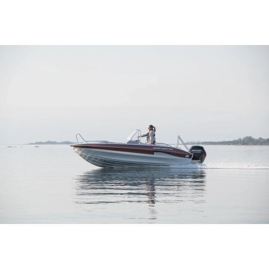 Linder Arkip 530 BR with Garmin 9" GPS with Pre-rigged Yamaha