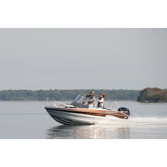 Linder Arkip 530 BR with Garmin 9" GPS with Pre-rigged Yamaha