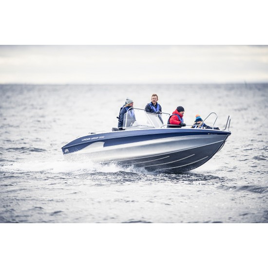 Linder Arkip 530 BR with Garmin 9" GPS with Pre-rigged Yamaha