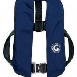 Marinepool ISO Automatic Life Jacket Kids with harness 150N NAVY 15-40 kg