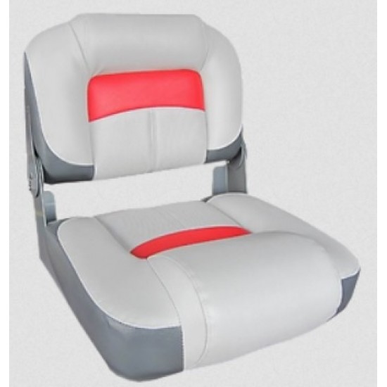 Boat Seat LUXURY PREMIUM BASS BOAT CENTRE MARINE SEAT GREY, CHARCOAL & RED Boat Seat LUXURY PREMIUM BASS BOAT CENTRE MARINE SEAT GREY, CHARCOAL & RED