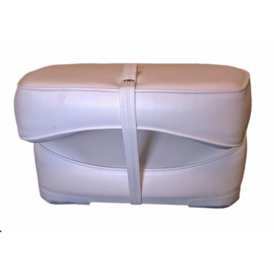 Boat Seat High back folding economy White