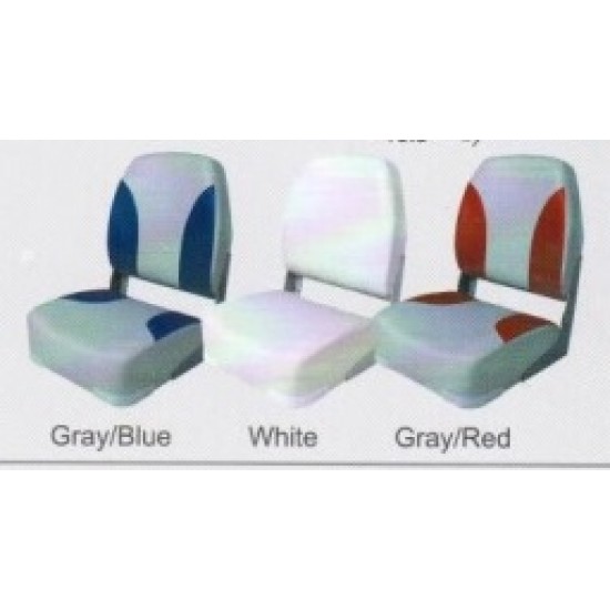 Boat Seat High back Classic folding, choice of colours