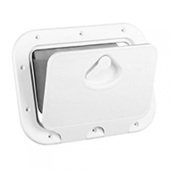 Deck Hatch, white, 275x375mm with Storage Bag