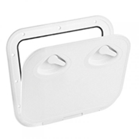 Deck Hatch, white, 380x380mm