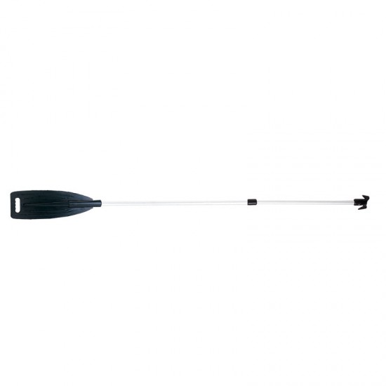 Paddle Telescopic w/ Double Hook, Ø30mm, L.143cm-195cm, Black