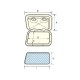 Deck Hatch, 243x607mm Deck Hatch, 243x607mm