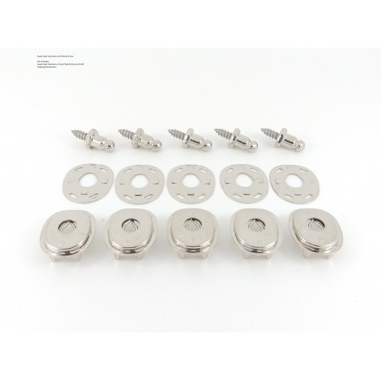 Super Spot Fasteners with Woodscrew Studs