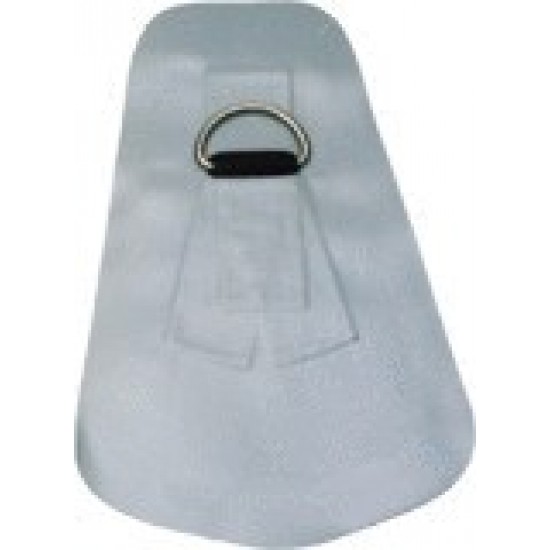 Polymarine HYPALON LARGE TOWING PATCH, Grey Polymarine HYPALON LARGE TOWING PATCH, Grey