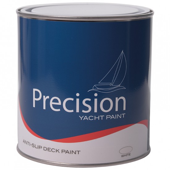 Precision Anti-Slip Deck Paint 1ltr, Light Grey, Grey, Cream, Blue, White Precision Anti-Slip Deck Paint 1ltr, Light Grey, Grey, Cream, Blue, White