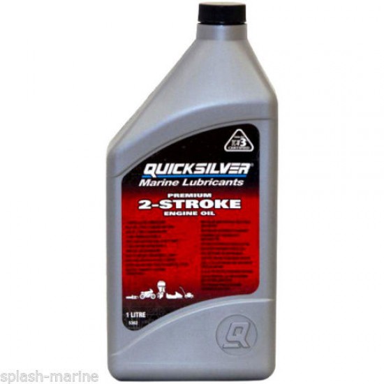 Quicksilver Premium TCW/3 2 Stroke Oil 1 Litre Quicksilver Premium TCW/3 2 Stroke Oil 1 Litre