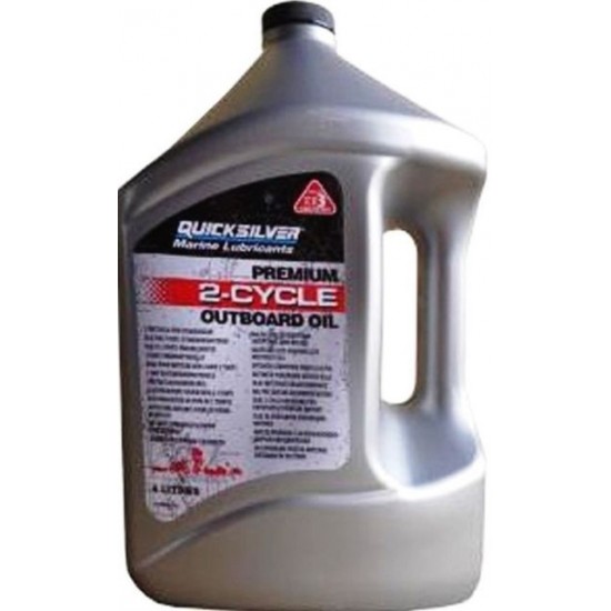 Quicksilver Premium TCW/3 2 Stroke Oil 4 Litre Quicksilver Premium TCW/3 2 Stroke Oil 4 Litre