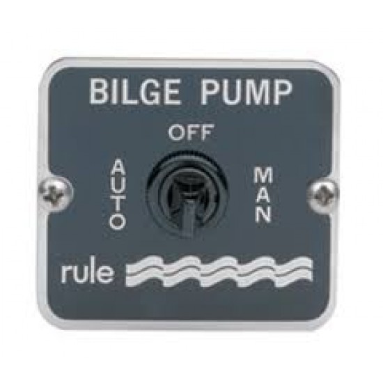 Rule 3-way Bilge Pump Switch 12/24V