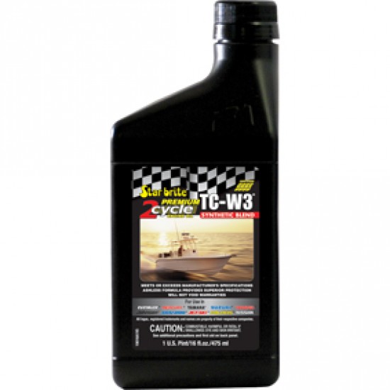 Starbrite Premium 2-Cycle Engine Oil TC-W3 475ml