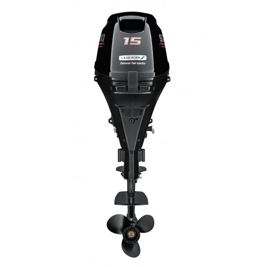 Suzuki DF15AR Outboard Short or Long Shaft Electric start Remote Steer