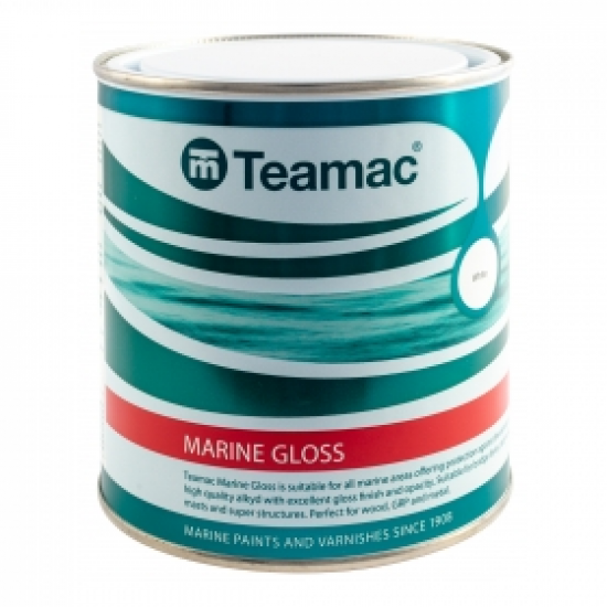 Teamac Marine Gloss Paint 1 Litre