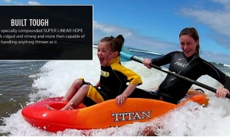 IF YOU'RE LOOKING FOR A BIT OF EXCITEMENT ON THE WATER - TITAN WHITE WATER KAYAKS!
