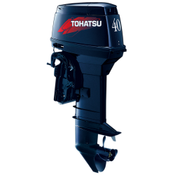 Tohatsu M40D2 2-stroke comes with Standard and Long Shaft